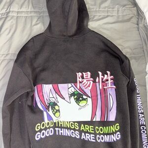 Anime Zip Up hoodie
